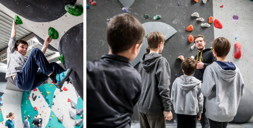 Stages d'escalade pour les enfants et les ados à Vertical'Art en Ile-de-france