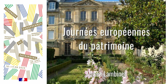 Journées européennes du patrimoine : visite gratuite en famille au musée Lambinet à Versailles (78)